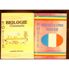 SET 2 NOTITE: BIOLOGIE, GRAMATICA LB. FRANCEZA