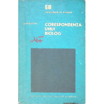 CORESPONDENTA UNUI BIOLOG