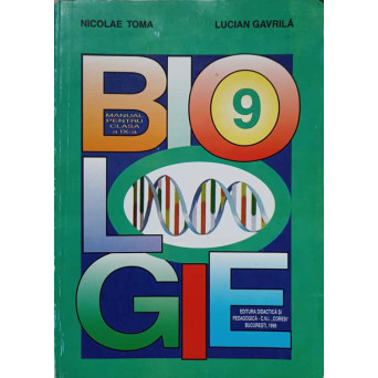 BIOLOGIE. MANUAL PENTRU CLASA A IX-A