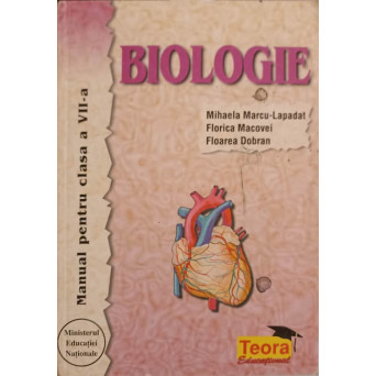 BIOLOGIE, MANUAL PENTRU CLASA A VII-A