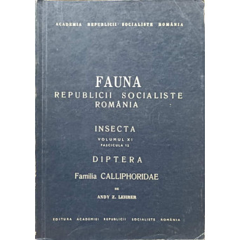 FAUNA R.S.R. INSECTA VOL.XI FASC.12 DIPTERA FAM. CALLIPHORIDAE
