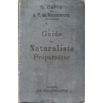 GUIDE DU NATURALISTE PREPARATEUR