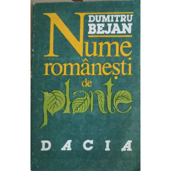 NUME ROMANESTI DE PLANTE