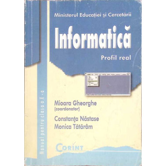 INFORMATICA, MANUAL PENTRU CLASA A X-A