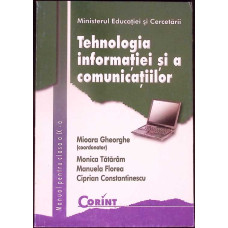 TEHNOLOGIA INFORMATIEI SI A COMUNICATIILOR, MANUAL PENTRU CLASA A IX-A