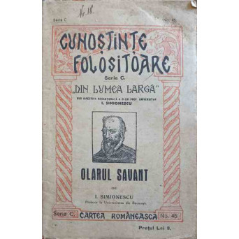 OLARUL SAVANT (BERNARD PALISSY)