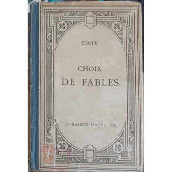 CHOIX DE FABLES D'ESOPE