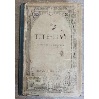 TITI LIVE, LIVRE XXIII, XXIV, XXV