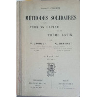 METHODES SOLIDAIRES DE VERSION LATINE METHODES SOLIDAIRES DE VERSION LATINE