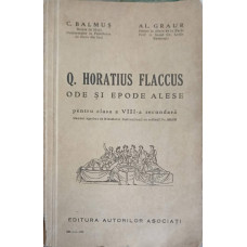 Q. HORATIUS FLACCUS. ODE SI EPODE ALESE
