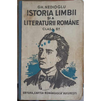 ISTORIA LIMBII SI A LITERATURII ROMANE, CLASA A 8-A ISTORIA LIMBII SI A LITERATURII ROMANE, CLASA A 8-A