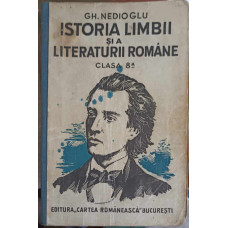 ISTORIA LIMBII SI A LITERATURII ROMANE, CLASA A 8-A