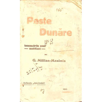 PESTE DUNARE. INSEMNARILE UNUI MOBILIZAT