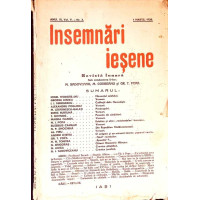 INSEMNARI IESENE ANUL III, VOL.V - NR.3, 1 MARTIE 1938