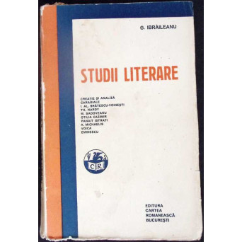 STUDII LITERARE
