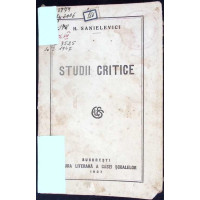 STUDII CRITICE