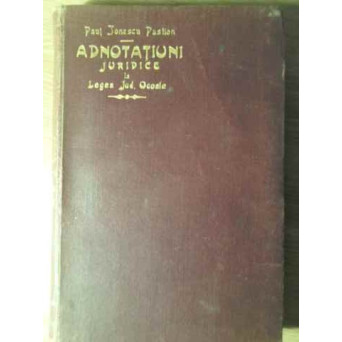 ADNOTATIUNI JURIDICE