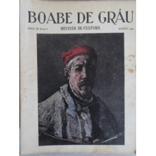 BOABE DE GRAU. REVISTA DE CULTURA, AUGUST 1933