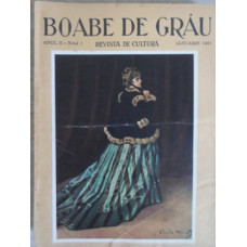 BOABE DE GRAU. REVISTA DE CULTURA, IANUARIE 1931