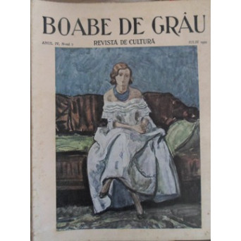 BOABE DE GRAU. REVISTA DE CULTURA, IULIE 1933