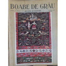 BOABE DE GRAU. REVISTA DE CULTURA, IUNIE - IULIE 1931