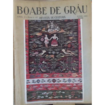 BOABE DE GRAU. REVISTA DE CULTURA, IUNIE - IULIE 1931