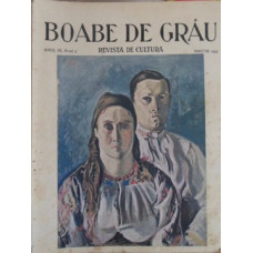 BOABE DE GRAU. REVISTA DE CULTURA, MARTIE 1933
