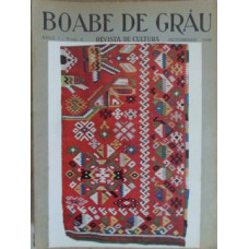 BOABE DE GRAU. REVISTA DE CULTURA, OCTOMBRIE 1930