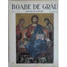 BOABE DE GRAU. REVISTA DE CULTURA, SEPTEMVRIE 1933