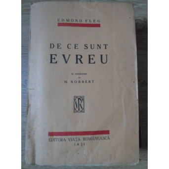 DE CE SUNT EVREU
