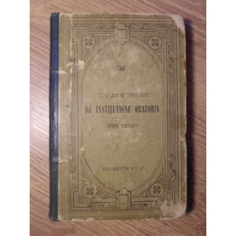 DE INSTITUTIONE ORATORIA. LIBER DECIMUS (TEXTE LATIN)