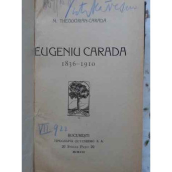 EUGENIU CARADA 1836-1910