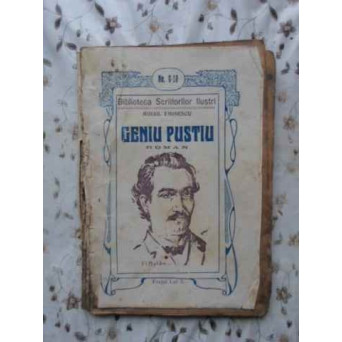 GENIU PUSTIU CU ILUSTRATII ORIGINALE IN TEXT DE PICTORII I. COMANESCU SI P.P.-MOLDA