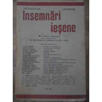 INSEMNARI IESENE ANUL III, VOL.VIII - NR.10. 1 OCTOMVRIE 1938