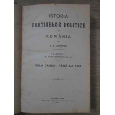 ISTORIA PARTIDELOR POLITICE DELA ORIGINI PANA LA 1866