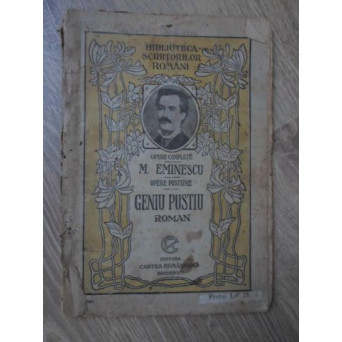 OPERE POSTUME. GENIU PUSTIU