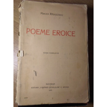 POEME EROICE, EDITIE COMPLECTA