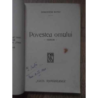 POVESTEA OMULUI VERSURI