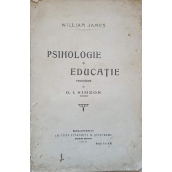 PSIHOLOGIE SI EDUCATIE