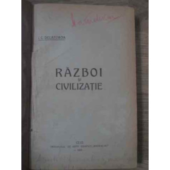 RAZBOI SI CIVILIZATIE
