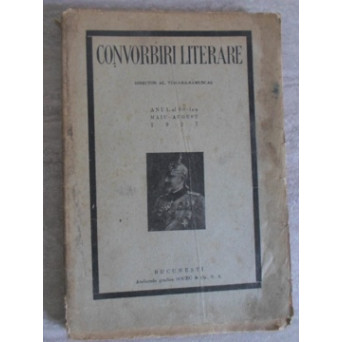 REVISTA CONVORBIRI LITERARE. ANUL AL 60-LEA, MAIU-AUGUST 1927