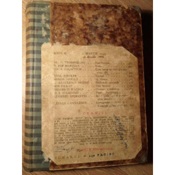 REVISTA FUNDATIILOR REGALE. ANUL II, MARTIE 1935