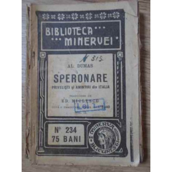 SPERONARE PRIVELISTI SI AMINTIRI DIN ITALIA