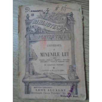 UNIVERSUL SI MINUNILE LUI. PASARI, CETACEE, REPTILE, ANIMALE DOMESTICE, OMUL SI ORGANELE SALE
