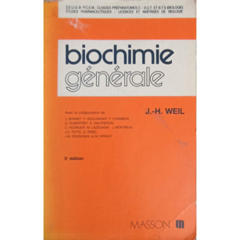 BIOCHIMIE GENERALE