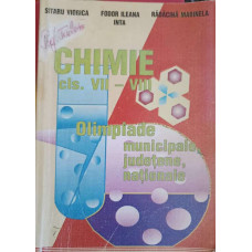 CHIMIE CLASA VII-VIII. OLIMPIADE MUNICIPALE, JUDETENE, NATIONALE