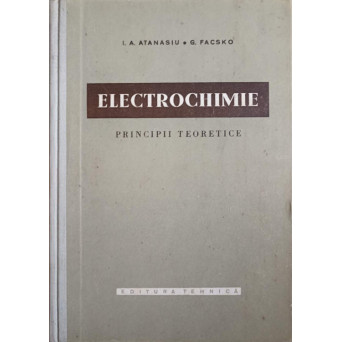 ELECTROCHIMIE. PRINCIPII TEORETICE