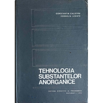 TEHNOLOGIA SUBSTANTELOR ANORGANICE