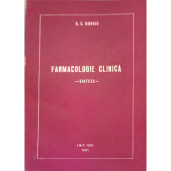 FARMACOLOGIE CLINICA, SINTEZE