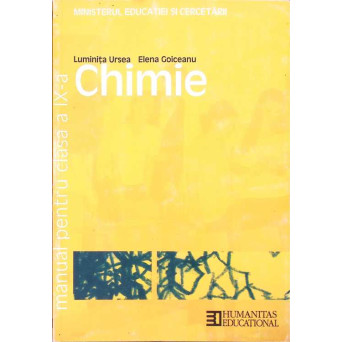 CHIMIE, MANUAL PENTRU CLASA A IX-A